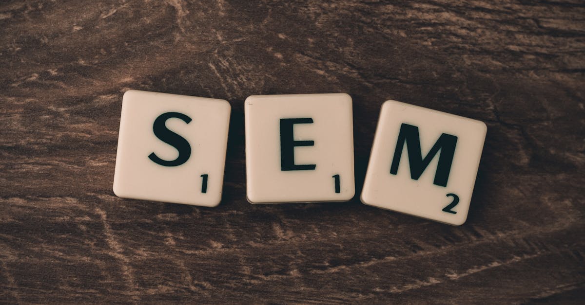 découvrez le sem, ou marketing de moteurs de recherche, une stratégie essentielle pour optimiser votre visibilité en ligne. apprenez à utiliser les annonces payantes et le référencement pour attirer plus de visiteurs et augmenter vos conversions.